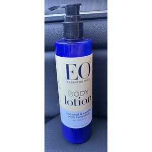 1-EO Essential Oils Body Lotion Coconut & Vanilla w Tangerine 8oz Be Dreamy NEW